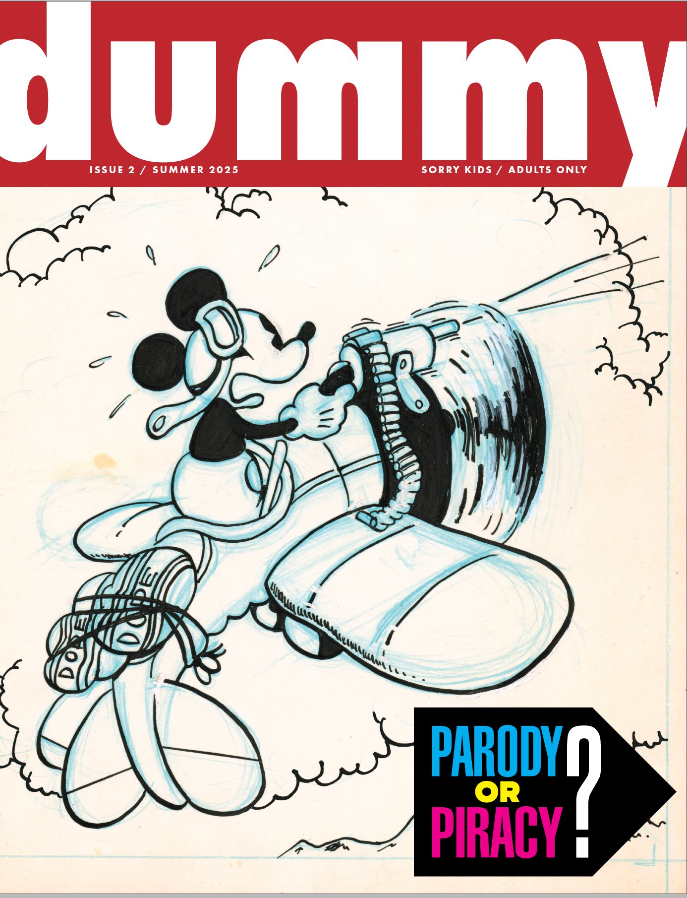 Dummy #2 AIR PIRATES & MORE MOUSE MAYHEM - WITH BONUS ITEMS